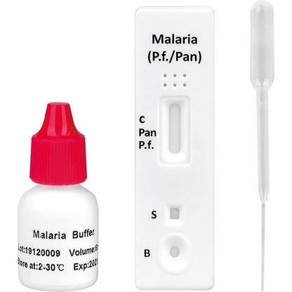 Cleartest Malaria P.f./Pan Pack: 5 δοκιμαστικές κασέτες | Πακέτο (5 τεστ)