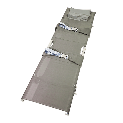 Krankentrage K  2 x klappbar monofiles Gewebe 4 Rollenfüße
