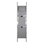 Krankentrage K  2 x klappbar Chemiefasergewebe 2 Gleit- und 2 Rollenfüße