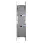 Krankentrage K  2 x klappbar Chemiefasergewebe 4 Rollenfüße