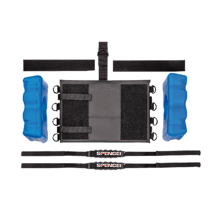 Kopf-Fixierset für Spine-Board Super Blue