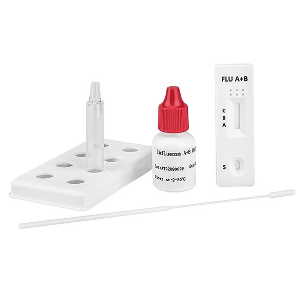 Πακέτο. *Clearest light Influenza A+B* Πακέτο: 10 τεστ, συμπεριλαμβανομένων αξεσουάρ | Πακέτο (10 τεστ)