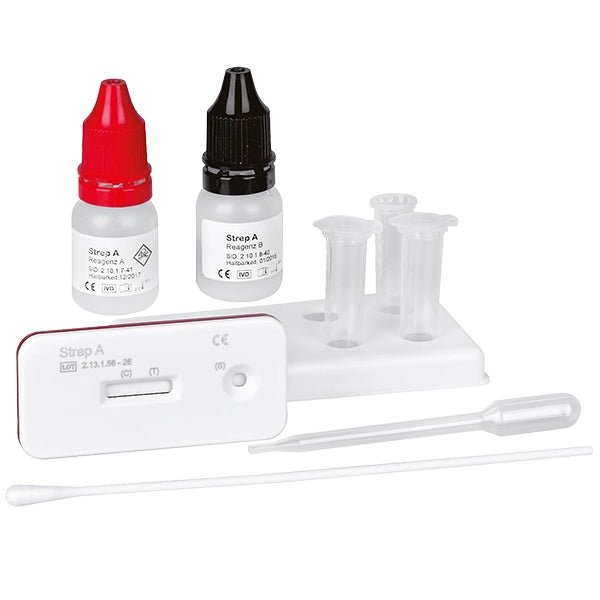 *Cleartest Strep-A Eco Pack: 20 δοκιμαστικές κασέτες, συμπεριλαμβανομένων αξεσουάρ (χωρίς διάλυμα ελέγχου | συσκευασία (20 δοκιμές)