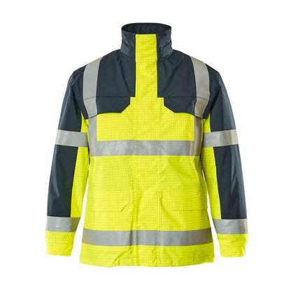 MASCOT® Lungern Parka Multisafe, hi-vis κίτρινο/ναυτικό