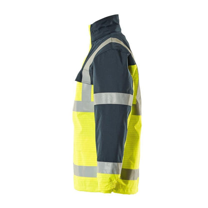 MASCOT® Lungern Parka Multisafe, hi-vis κίτρινο/ναυτικό