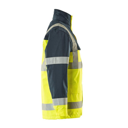 MASCOT® Lungern Parka Multisafe, hi-vis κίτρινο/ναυτικό