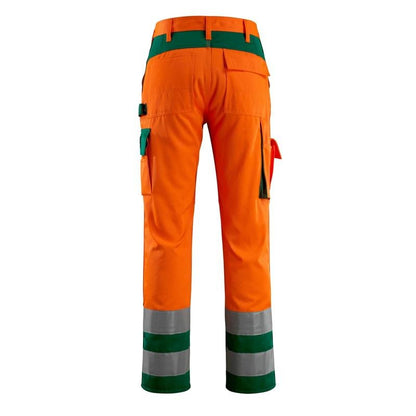 Παντελόνι MASCOT® Olinda, hi-vis πορτοκαλί/πράσινο