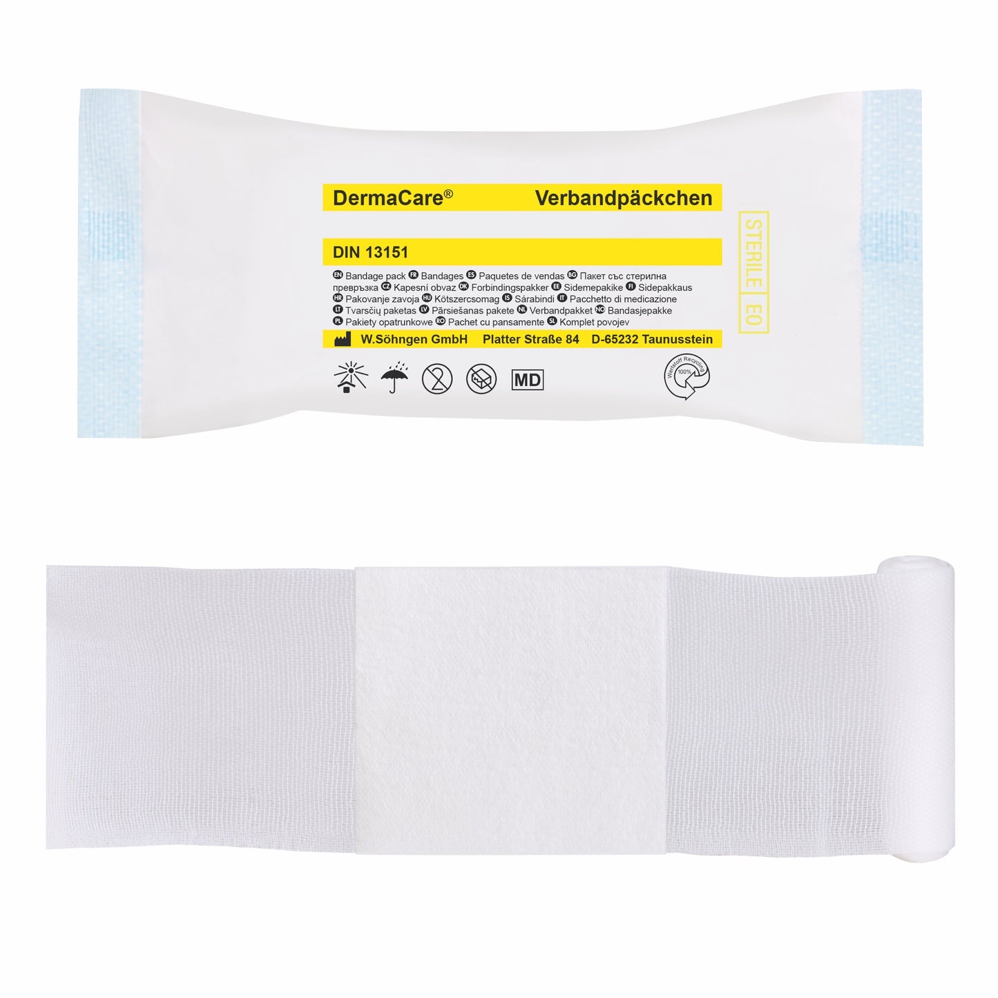 DermaCare® Verbandpäckchen DIN groß