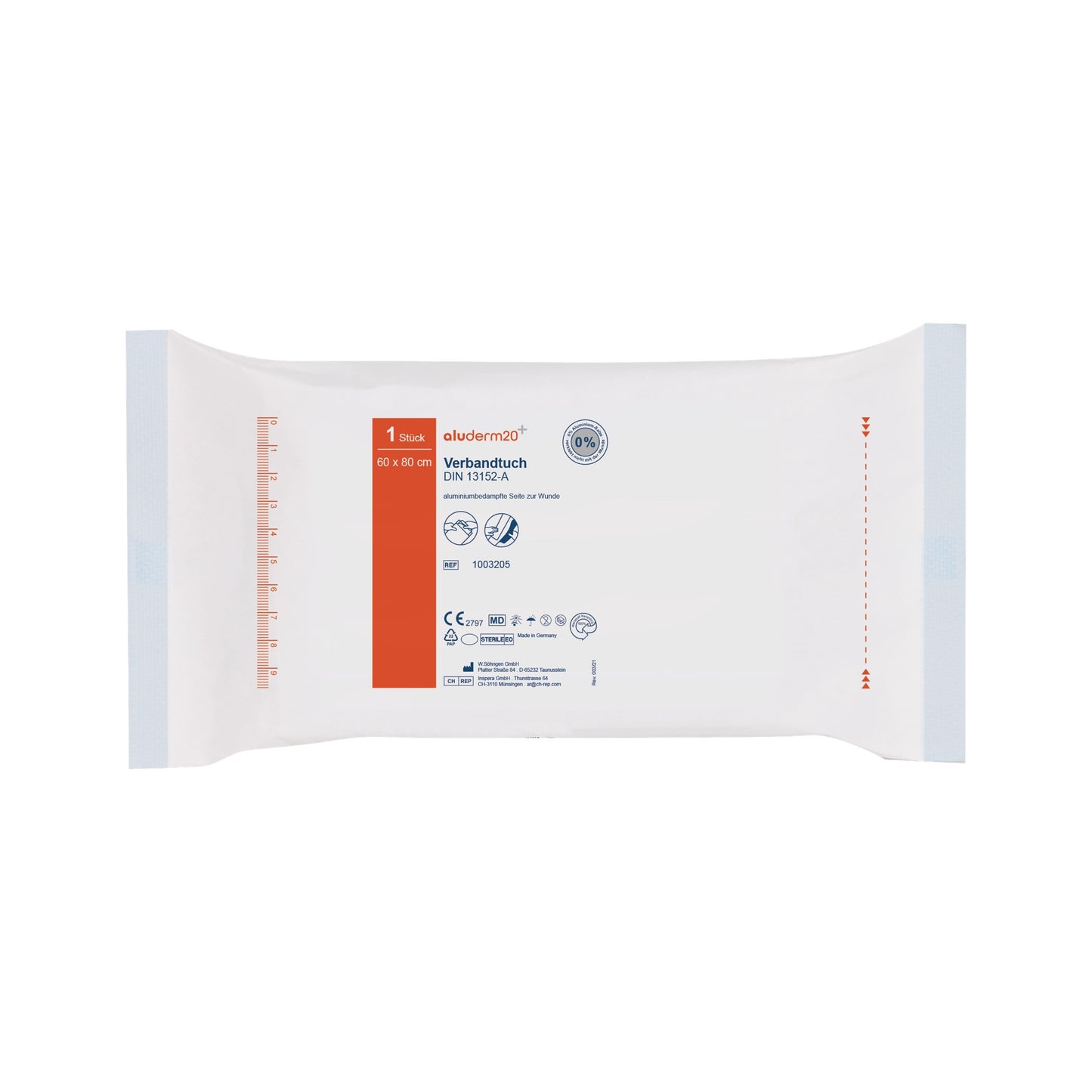 aluderm® Verbandtuch 60 x 80 cm