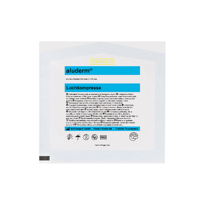 aluderm® Lochkompresse CH 32-50 8 x 9 cm