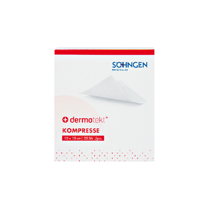 DERMOTEKT® Kompresse 10x10 cm Verpackungseinheit 25 St.