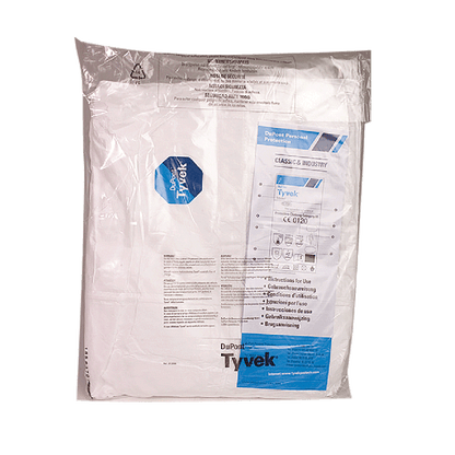 Tyvek® Classic Xpert Schutz- overall Kat.III Typ 5-6 Gr.XXL