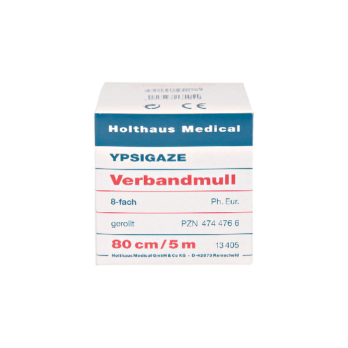 Verbandmull  5m x 80cm gerollt