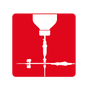 Piktogramm einzeln 80 x 80mm Infusion