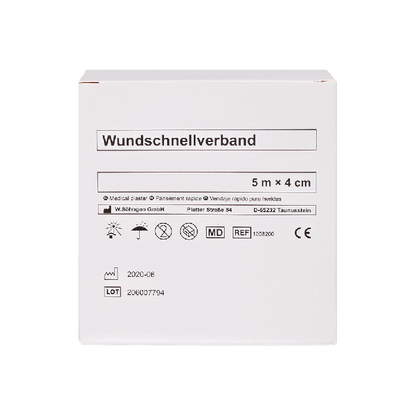 Pflaster-Schnellverband 5 m x 4 cm