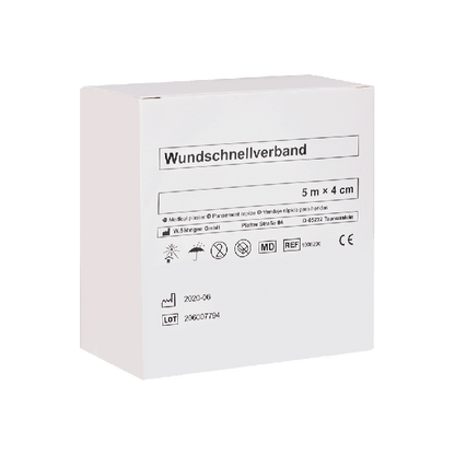 Pflaster-Schnellverband 5 m x 4 cm