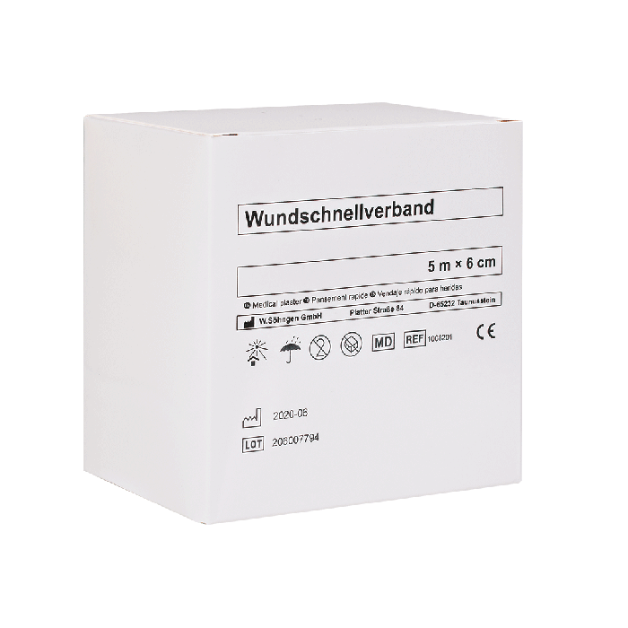 Pflaster-Schnellverband 5 m x 6 cm