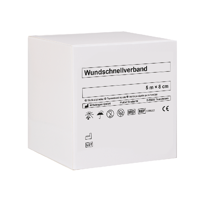 Pflaster-Schnellverband 5 m x 8 cm