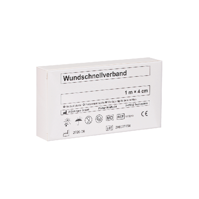 Pflaster-Schnellverband 1 m x 4 cm