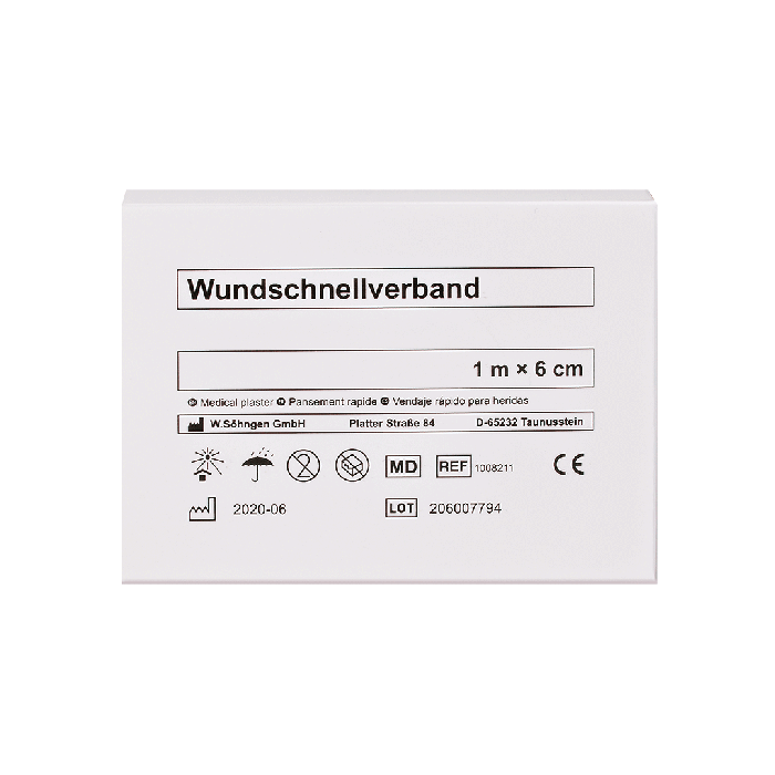 Pflaster-Schnellverband 1 m x 6 cm