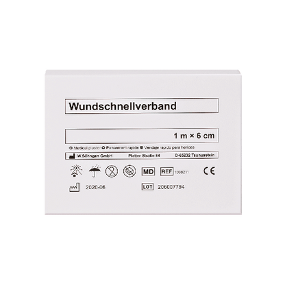 Pflaster-Schnellverband 1 m x 6 cm