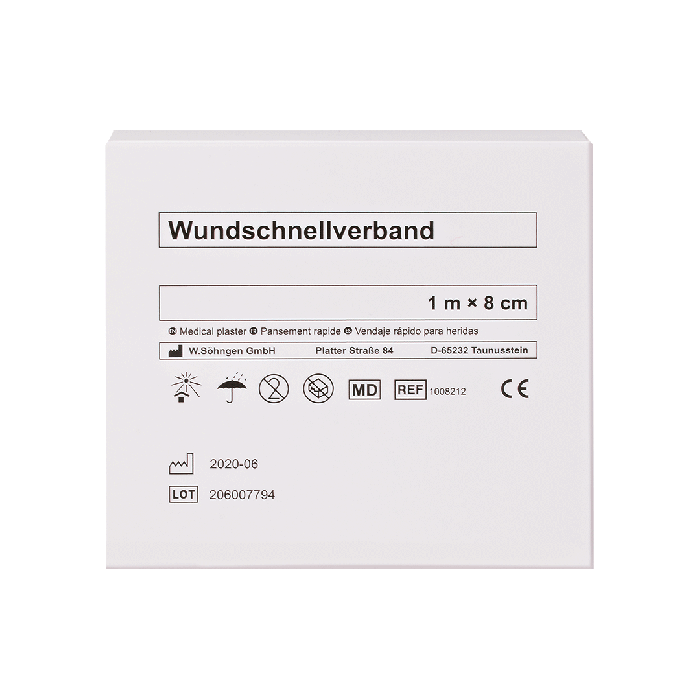 Pflaster-Schnellverband 1 m x 8 cm