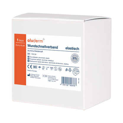 aluderm®-aluplast elastisch - gerollt 5 m x 4 cm