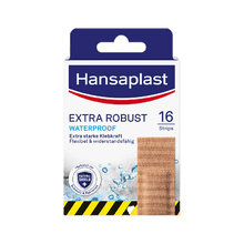 Hansaplast EXTRA ROBUST Επίδεσμοι 2,6 x 7,6 εκ., 16 τεμάχια
