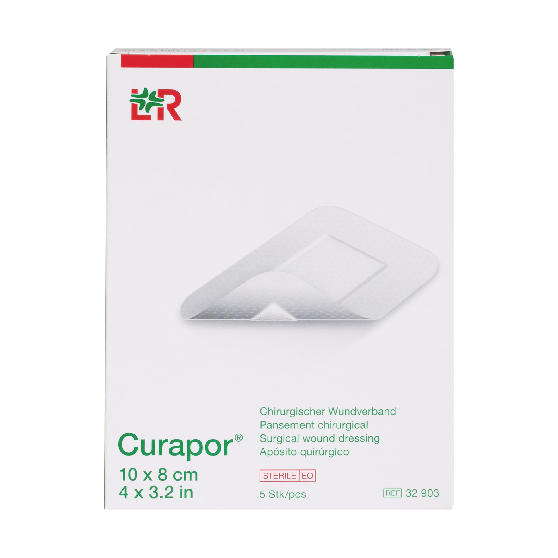 Sterilverband á 5 Stück 100 x 80 mm