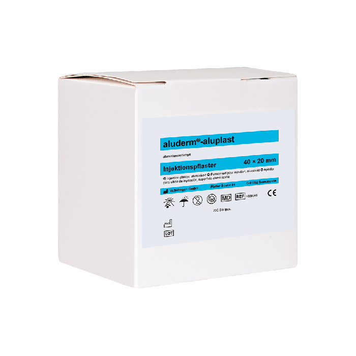 aluderm®-aluplast Injektionspflaster in Spenderbox 200 Stück
