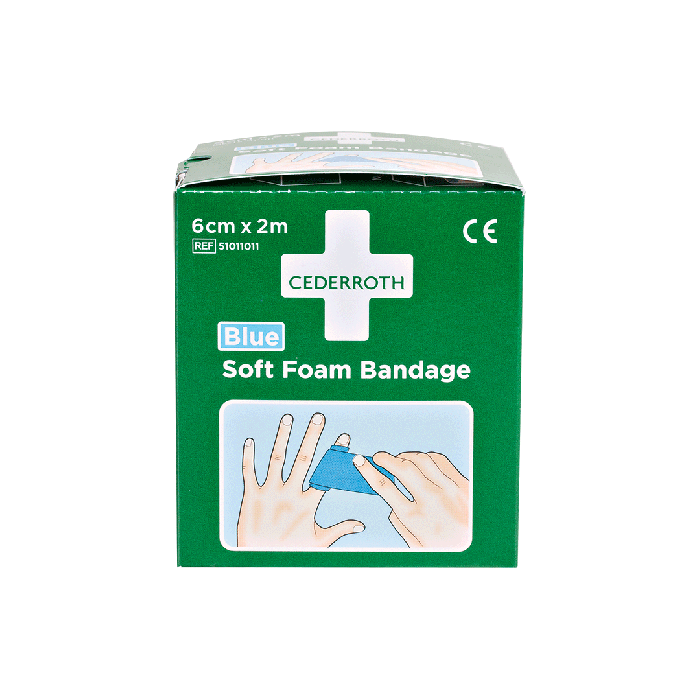 Cederroth Soft Foam Bandage Blue 2 m x 6 cn - Refill 51011011
