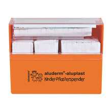 Διανομέας επιθεμάτων για παιδιά aluderm®-aluplast, γεμισμένος