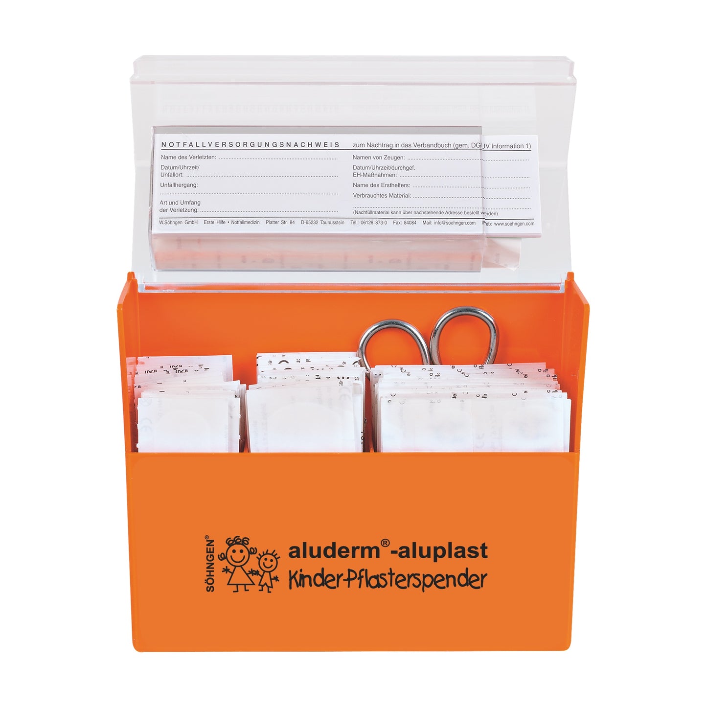 Pflasterspender Kinder aluderm®-aluplast gefüllt