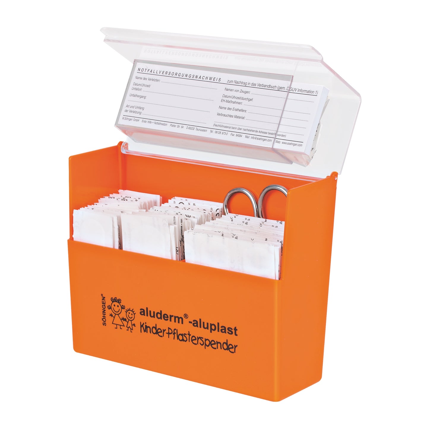 Pflasterspender Kinder aluderm®-aluplast gefüllt