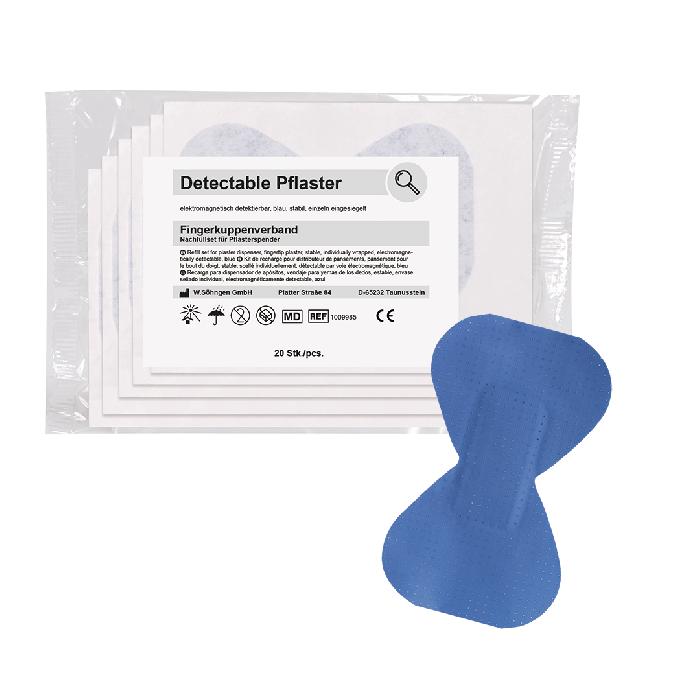 Nachfüllset detectable Fingerkuppen à 20 Stück