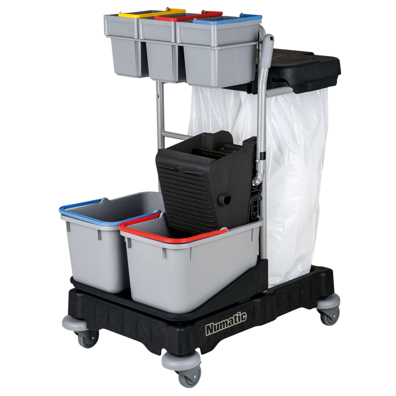 Καρότσι αριθμητικού καθαρισμού ProCar 4G Μαύρο | Συσκευασία (1 τεμάχιο)