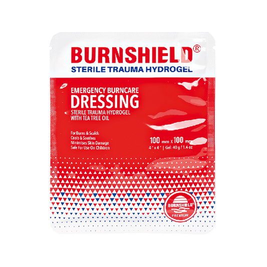 Burnshield Αποστειρωμένος επίδεσμος από αφρό υδρογέλης 10 x 10 εκ.