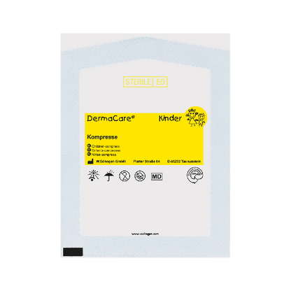 DermaCare® Kinder Kompresse 4 x 6 cm