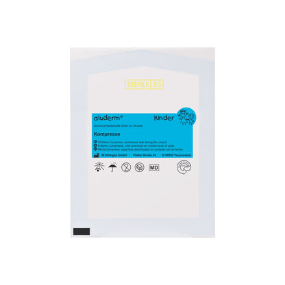 aluderm® Kinder Kompresse 6 x 6 cm