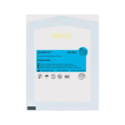 aluderm® Kinder Kompresse 8 x 6 cm