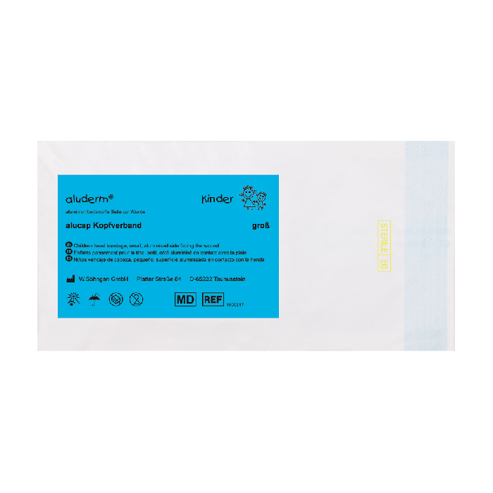 aluderm® Kinder-alucap klein