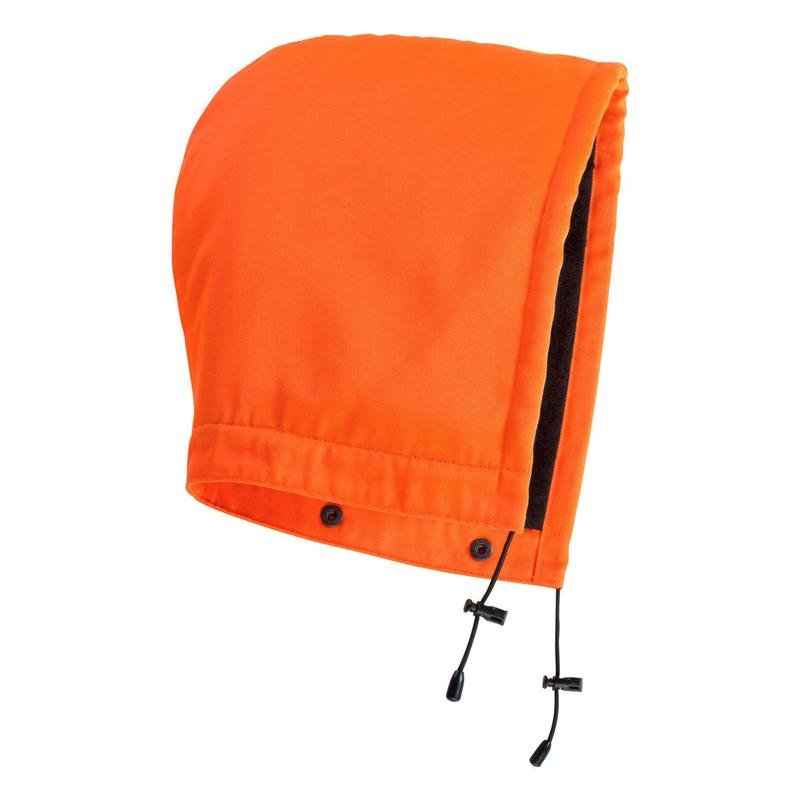 MASCOT® Macallen με κουκούλα με κουμπί D μεγέθους ONE, hi-vis πορτοκαλί | Συσκευασία (1 τεμάχιο)