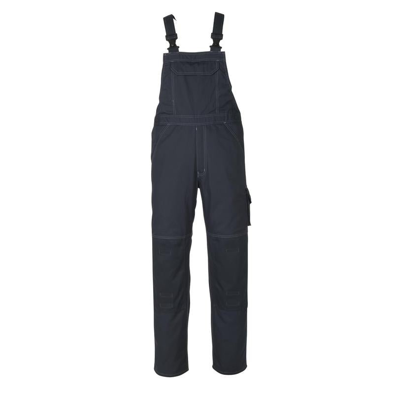 MASCOT® Dungarees Newark, μαύρο-μπλε