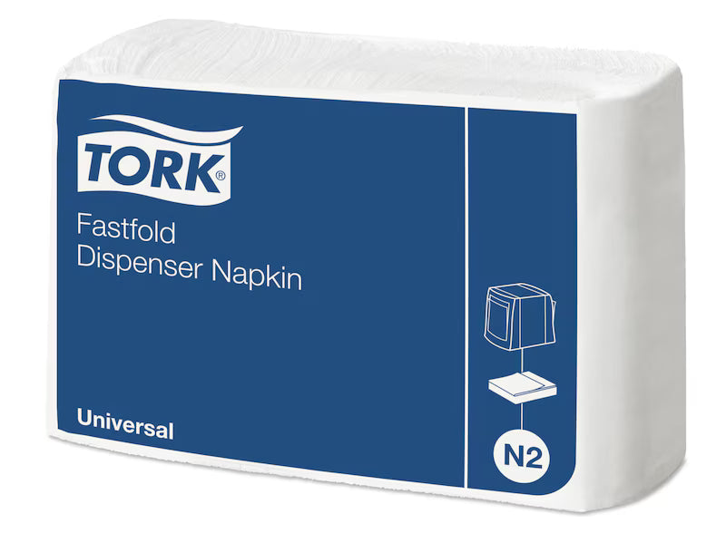 Χαρτοπετσέτα Fastfold White Dispenser | Συσκευασία (300 φύλλα)