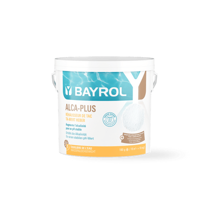 Κόκκοι BAYROL Alca-Plus® για διόρθωση ασταθών τιμών pH