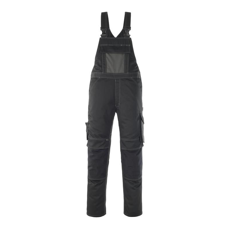 MASCOT® Leipzig dungarees, μαύρο/σκούρο ανθρακί