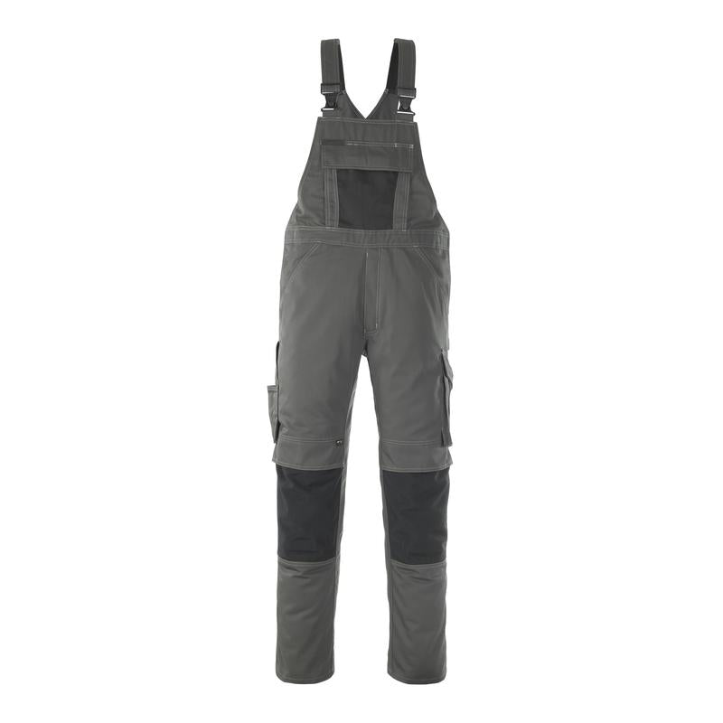 MASCOT® Leipzig dungarees, σκούρο ανθρακί/μαύρο