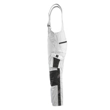 MASCOT® Augsburg dungarees, λευκό/σκούρο ανθρακί