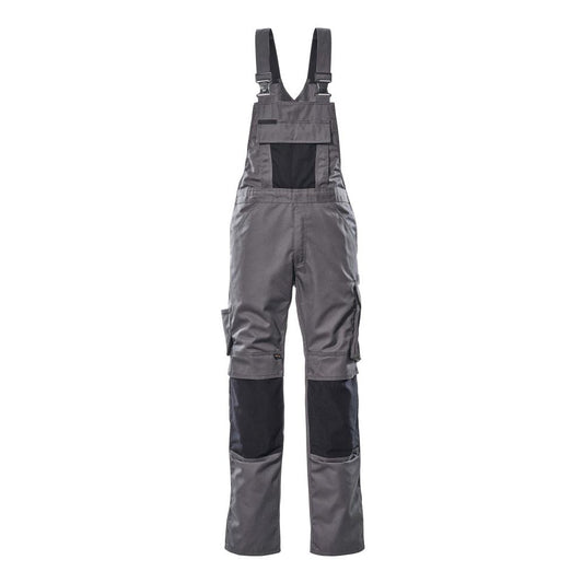 MASCOT® Augsburg dungarees, ανθρακί/μαύρο