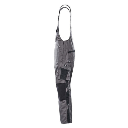 MASCOT® Augsburg dungarees, ανθρακί/μαύρο